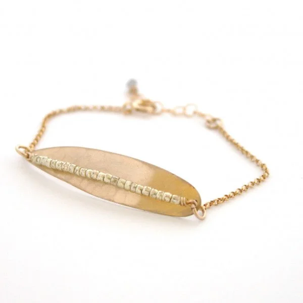 Light as a Feather bracelet