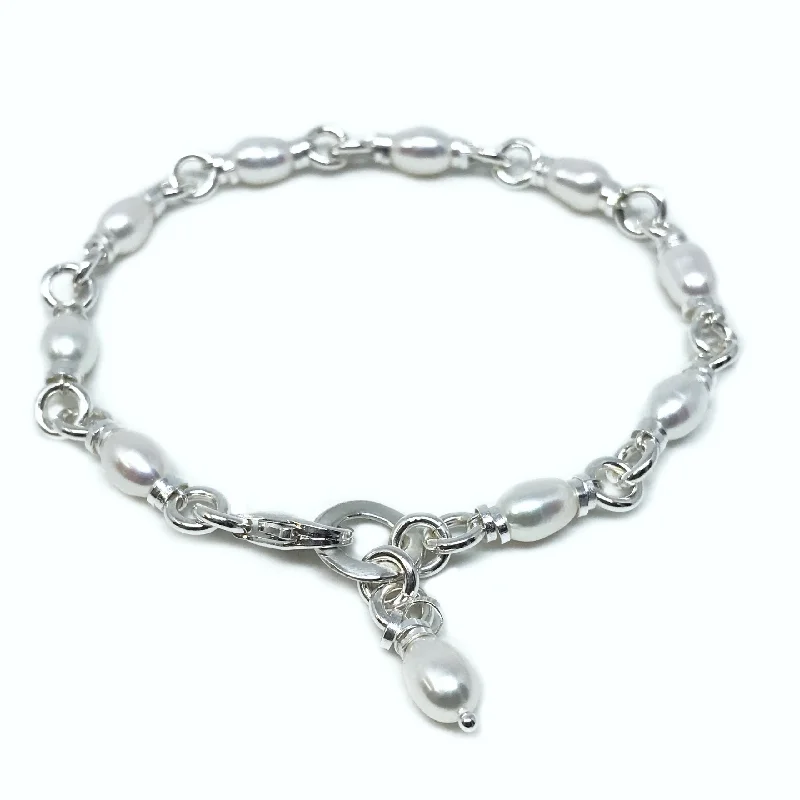 Freshwater Pearl and Ringlet Bracelet