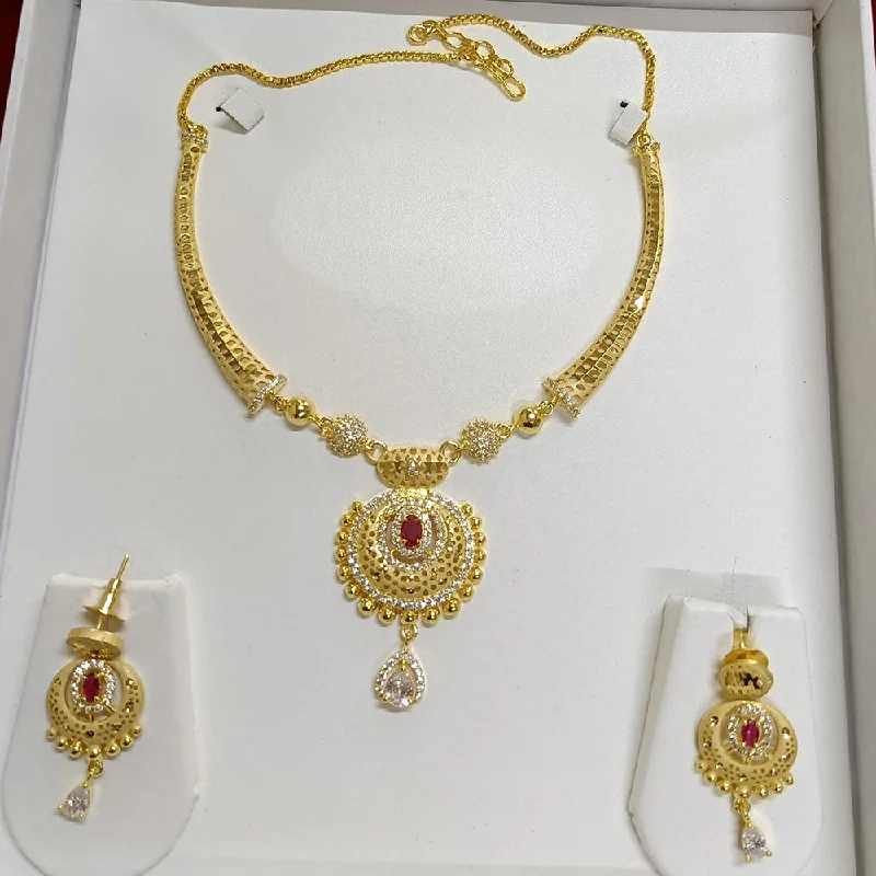 Pari Art Jewellery Forming Necklace Set