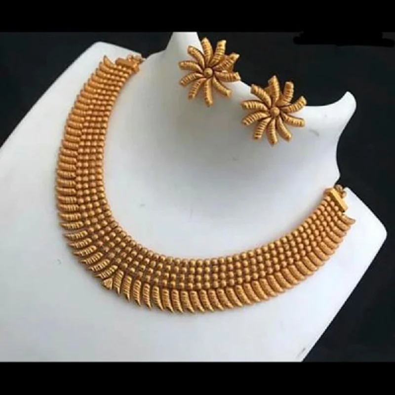 Sai Fashion Gold Plated Necklace Set