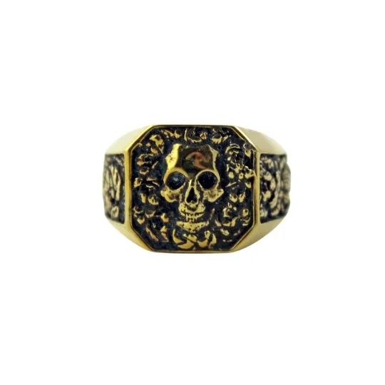 Brass "Garden of Eden" Ring