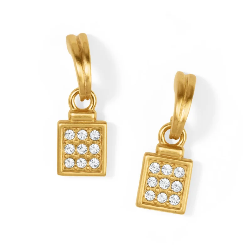 Brighton Meridian Zenith Mini Post Drop Earrings - Goldtone