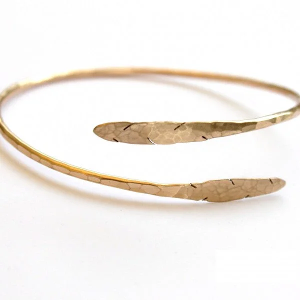 Feather Bangle bracelet