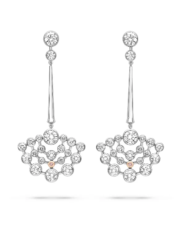 Raindance Chelsea Platinum Diamond Drop Earrings