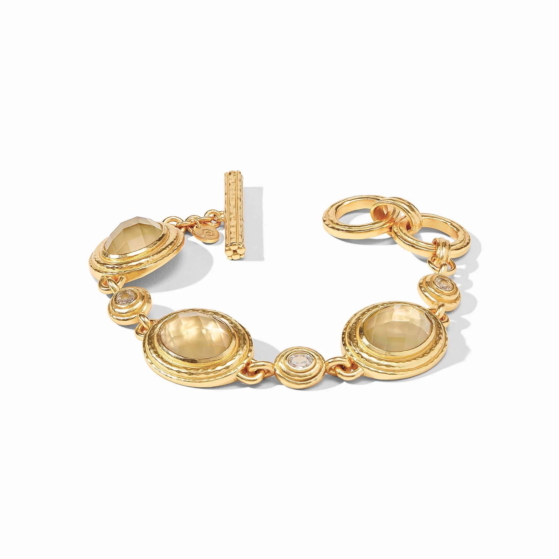 Julie Vos Tudor Stone Bracelet, Iridescent Champagne