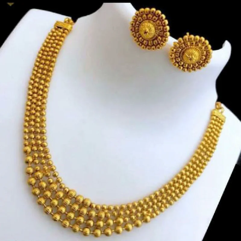 Sai Fashion Gold Plated Necklace Set