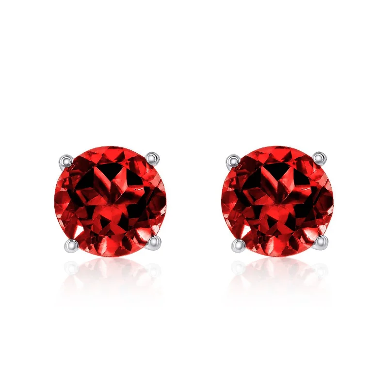 Smyth Jewelers 14k Gold Garnet Stud Earrings