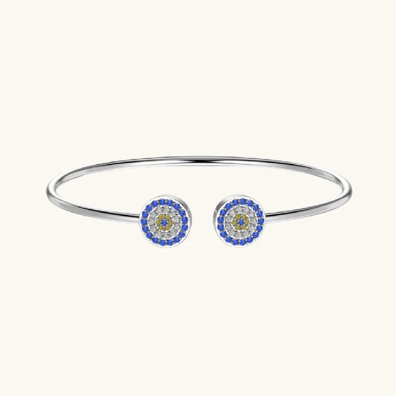 Double Evil Eye Cuff