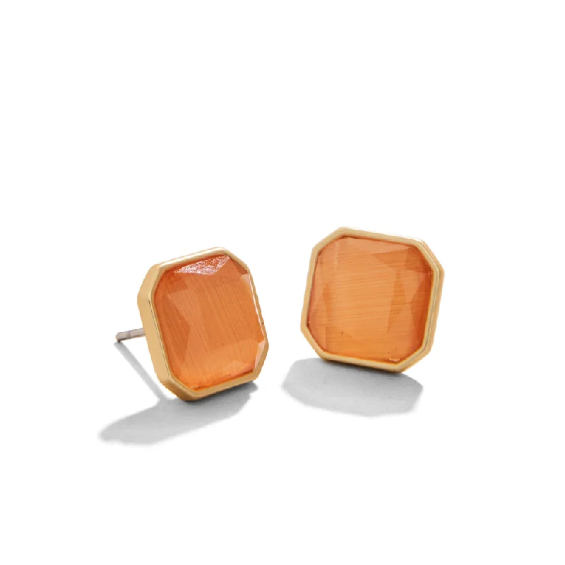 Chateau Stud Earrings Optic Sunstone