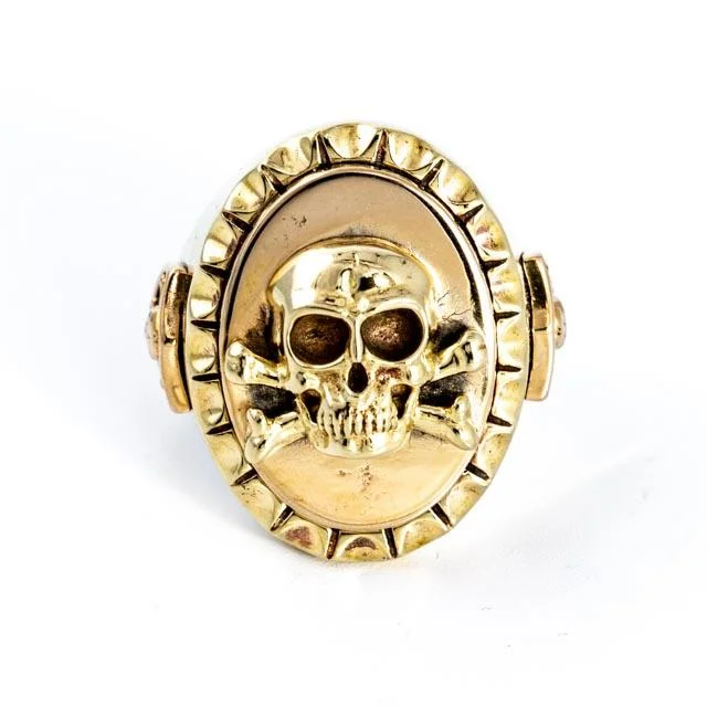 Heavy Brass "Harlock" Ring