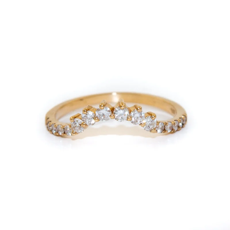 Tiara Diamond Ring