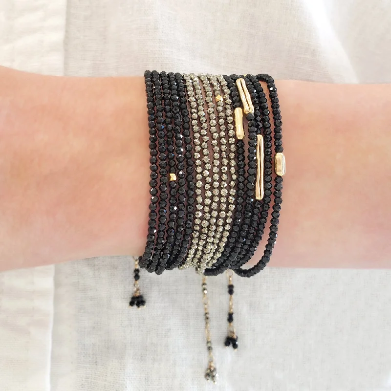 Pyrite Wrap Bracelet