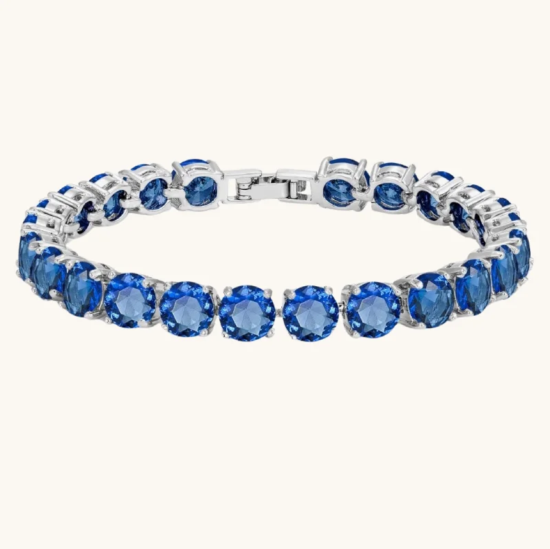 Sapphire Tennis Bracelet