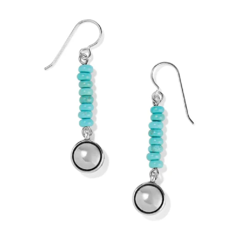 Brighton Contempo Nuevo Azul Dome French Wire Earrings