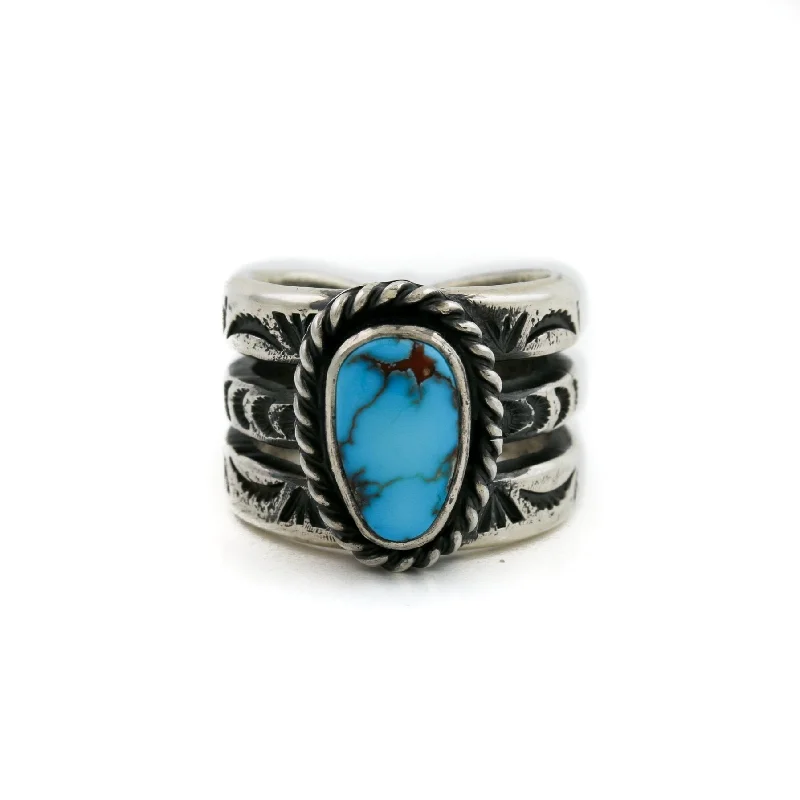 NATAN Egyptian Turquoise Silver Ring