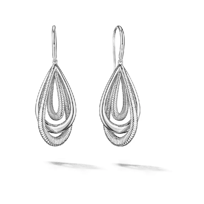 Judith Ripka Eternity Teardrop Earrings