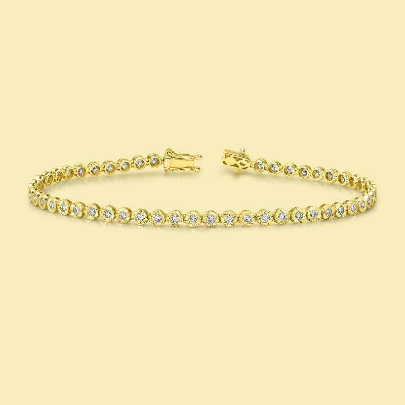 The Ava, Mini Diamond Tennis Bracelet