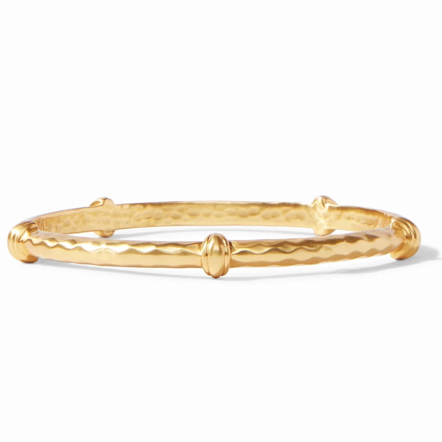 Julie Vos 24K Gold Plated Savannah Bangle Bracelet, Small