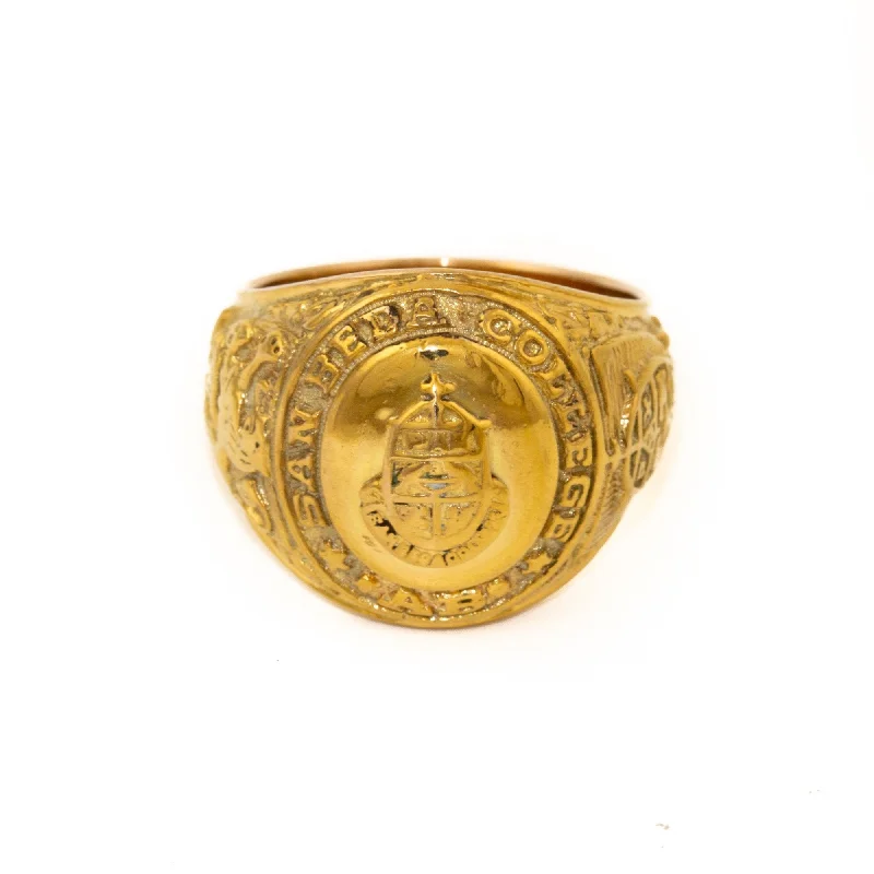 Solid Gold "San Beda" Class Ring