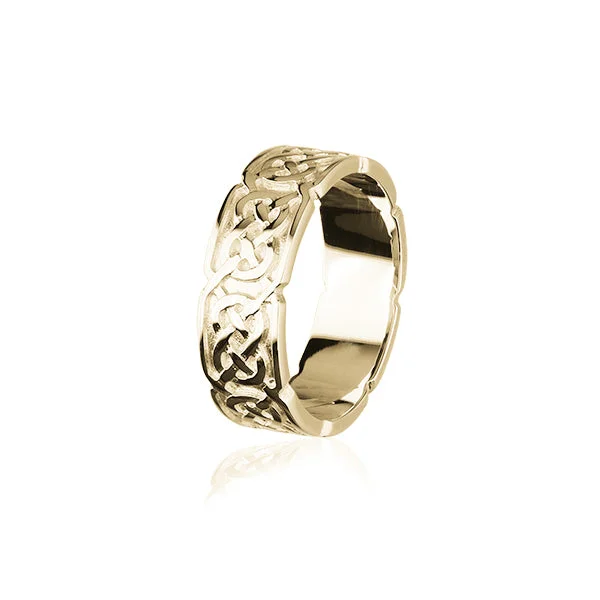 Celtic Gold Ring GXR126