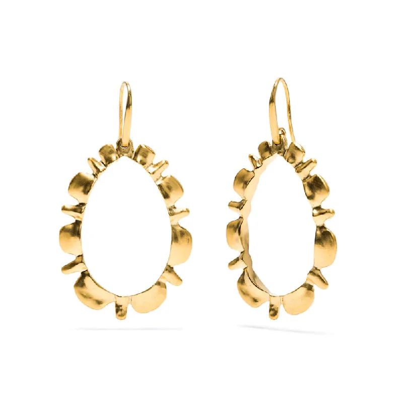 Capucine de Wulf Bliss Ruffle Drop Earrings