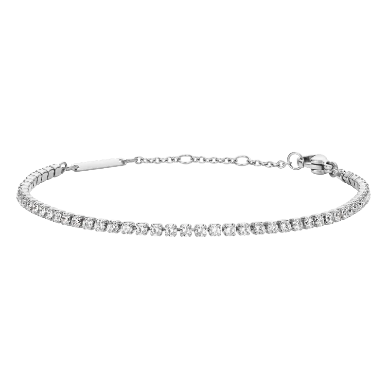 Classic Tennis Bracelet Silver