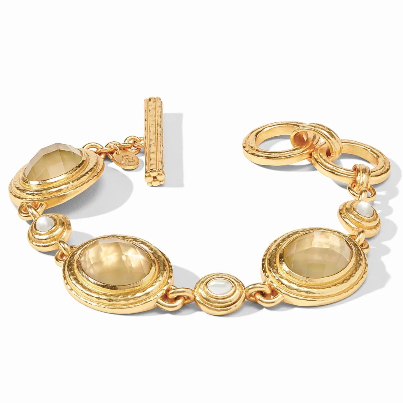 Julie Vos Tudor Stone Bracelet, Iridescent Champagne