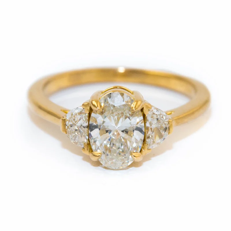 14kt Gold Diamond Engagement Ring - Made To Order