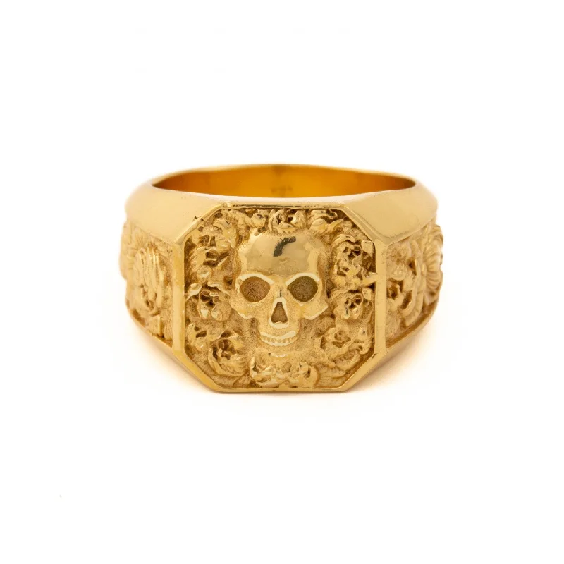 Gold "Garden of Eden" Ring