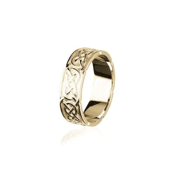 Celtic Gold Ring GR126