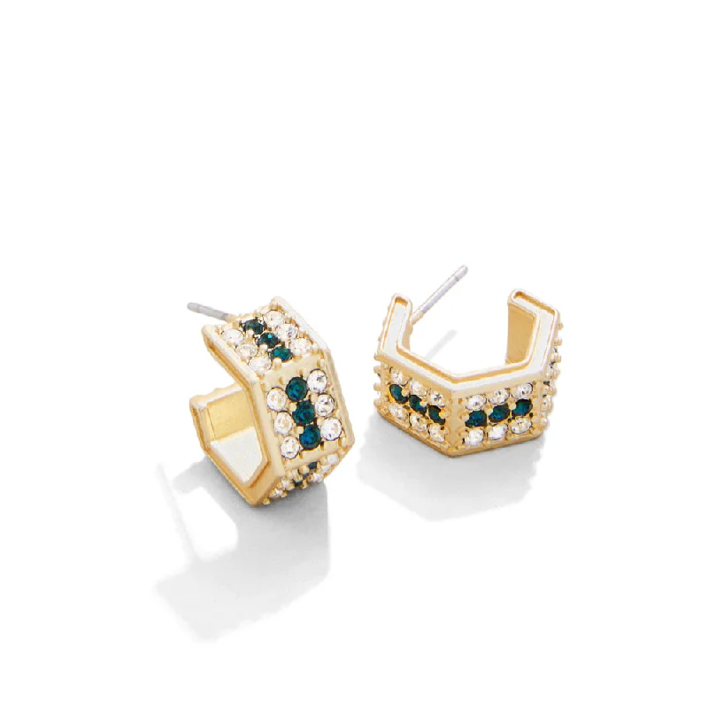 Spartina Watson Hoop Earrings - Crystal