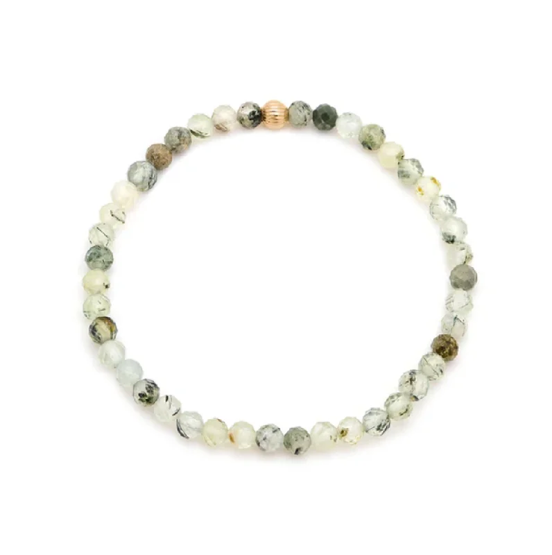 Social Mini Bracelet - Prehnite