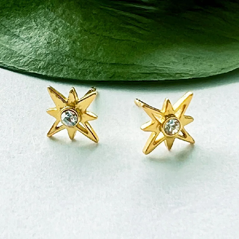 Sparkling Starburst Studs, India