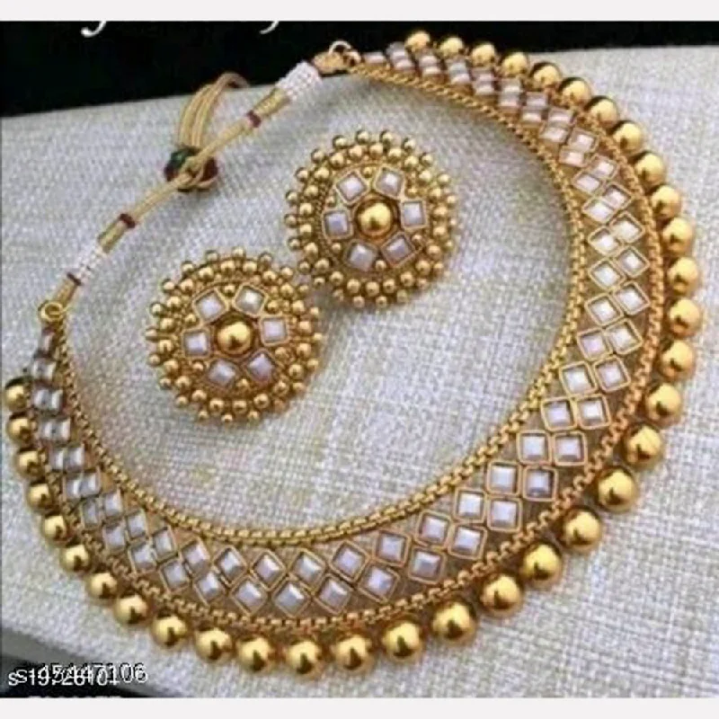 Sai Fashion Gold Plated Necklace Set