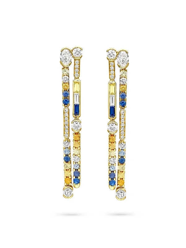 The Boodles National Gallery Collection - Play of Light Yellow Gold Earrings