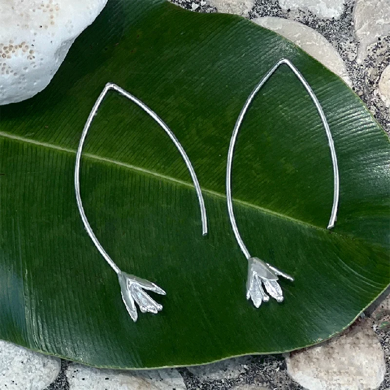 In Bloom Earrings - Sterling Silver, Indonesia