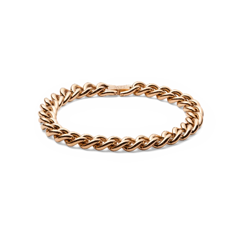 Chunky Chain Bracelet Rose Gold