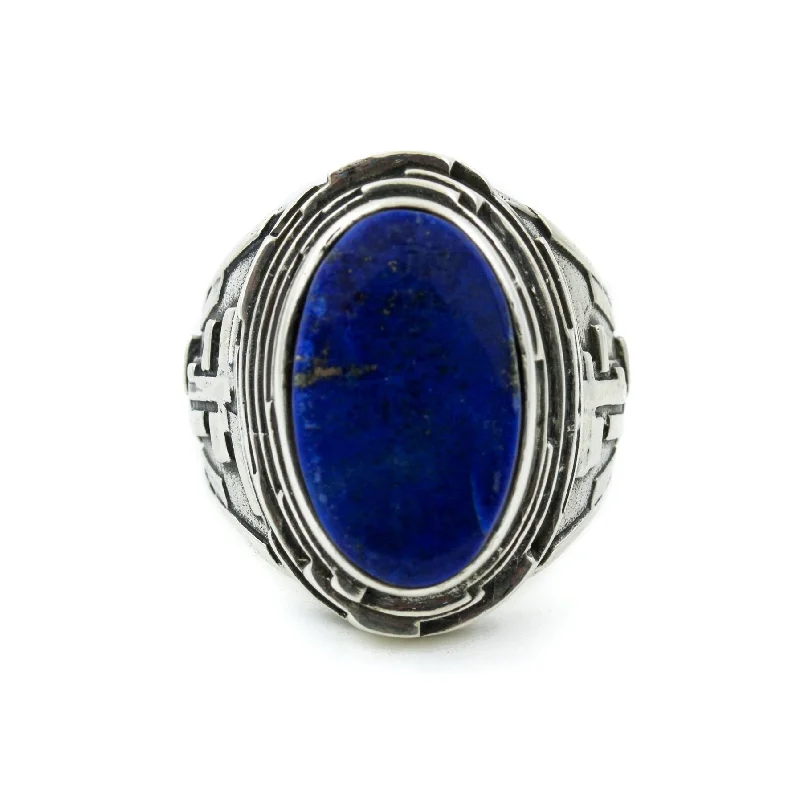 "Fractal" Ring x Lapis Lazuli