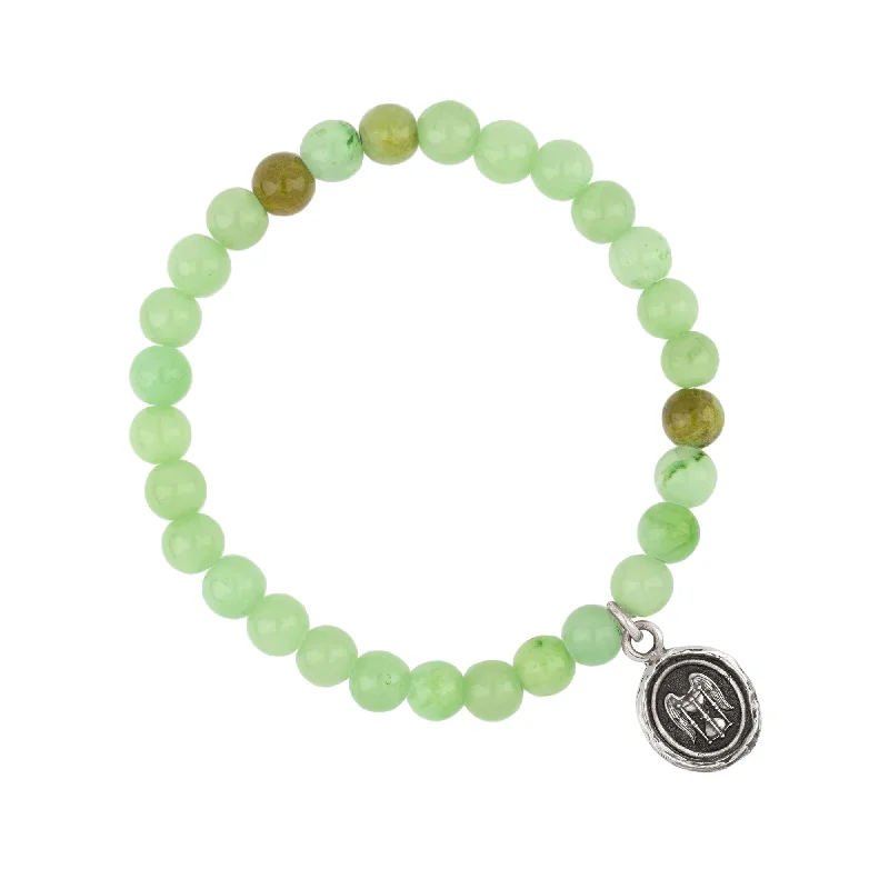 Mindful Appreciation Stone Stretch Bracelet