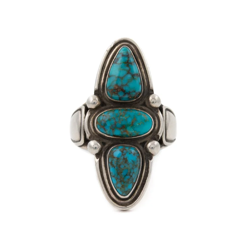 Candelaria Turquoise Tandem Ring