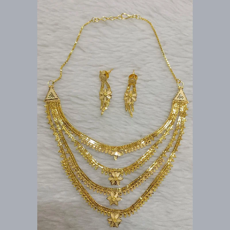 Pari Art Jewellery Forming Multi Layer Necklace Set